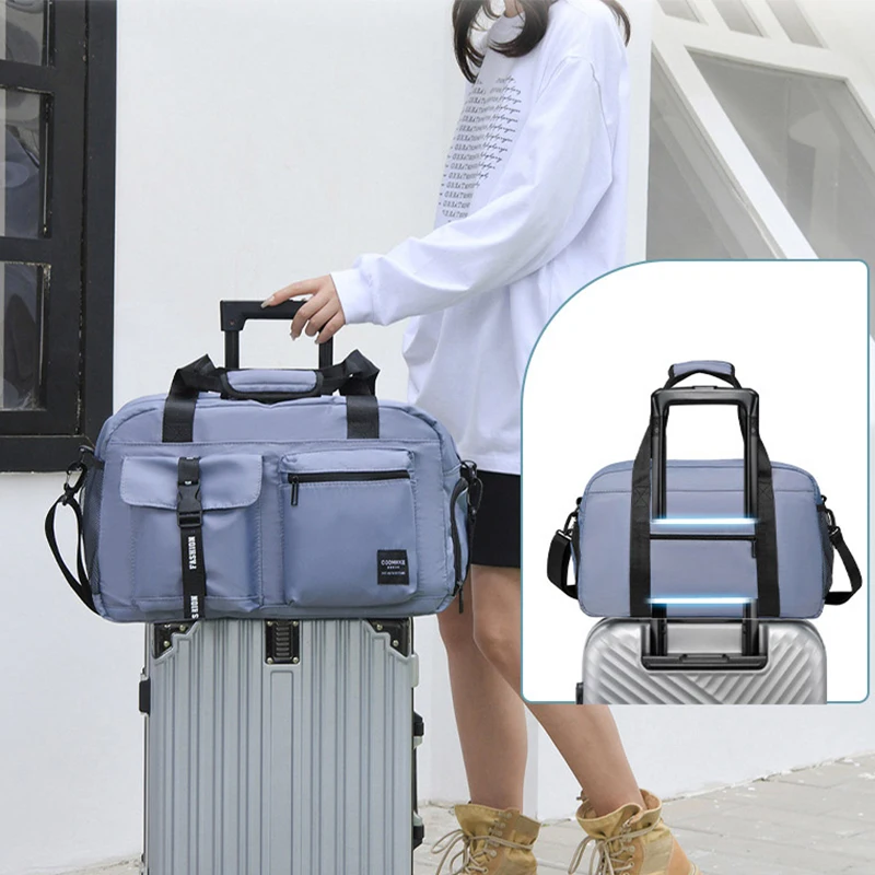 Shoe Bag Travel - Große Fitnesstasche Sporthandtasche Damen Trocken Nass