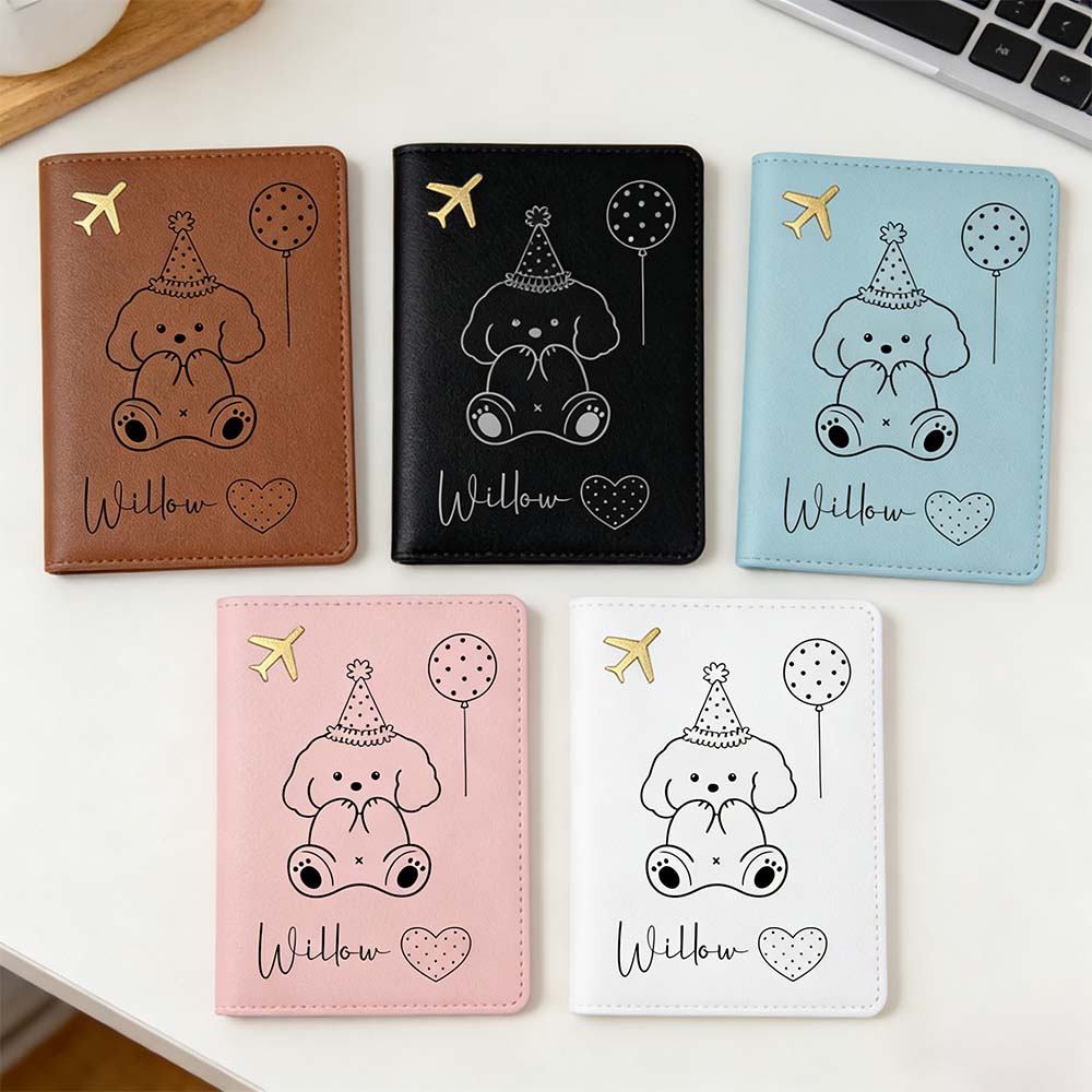 Travel Accessories Best - 1 Stück Personalisierte Passhülle mit Namen