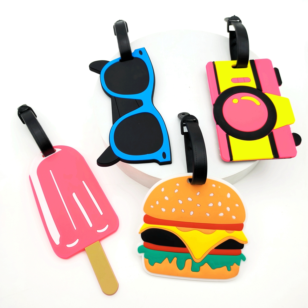 Travel Accessories Unique - 1 Stück Gepäckanhänger für Hamburger Eiscreme,