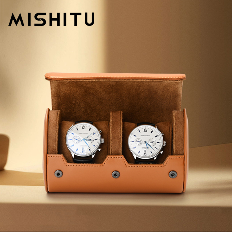 Travel Accessories Jewelry - MISHITU 1/2/3-Slot Uhr Lagerung Rolle Reisetasche