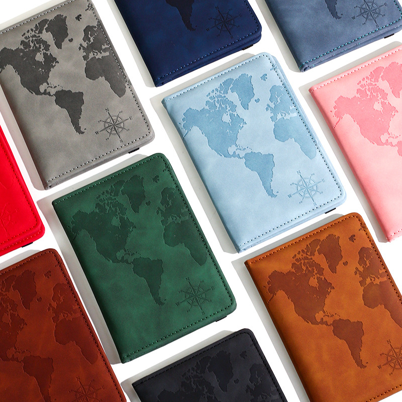 Travel Accessories Kmart - Neue Karte Gedruckt Reisepass Leder Reisepass