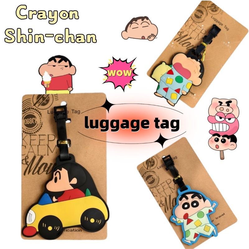 Travel Accessories Unique - Crayon Shin-chan Cartoon Anime Persönlichkeit Mode-Gepäckanhänger