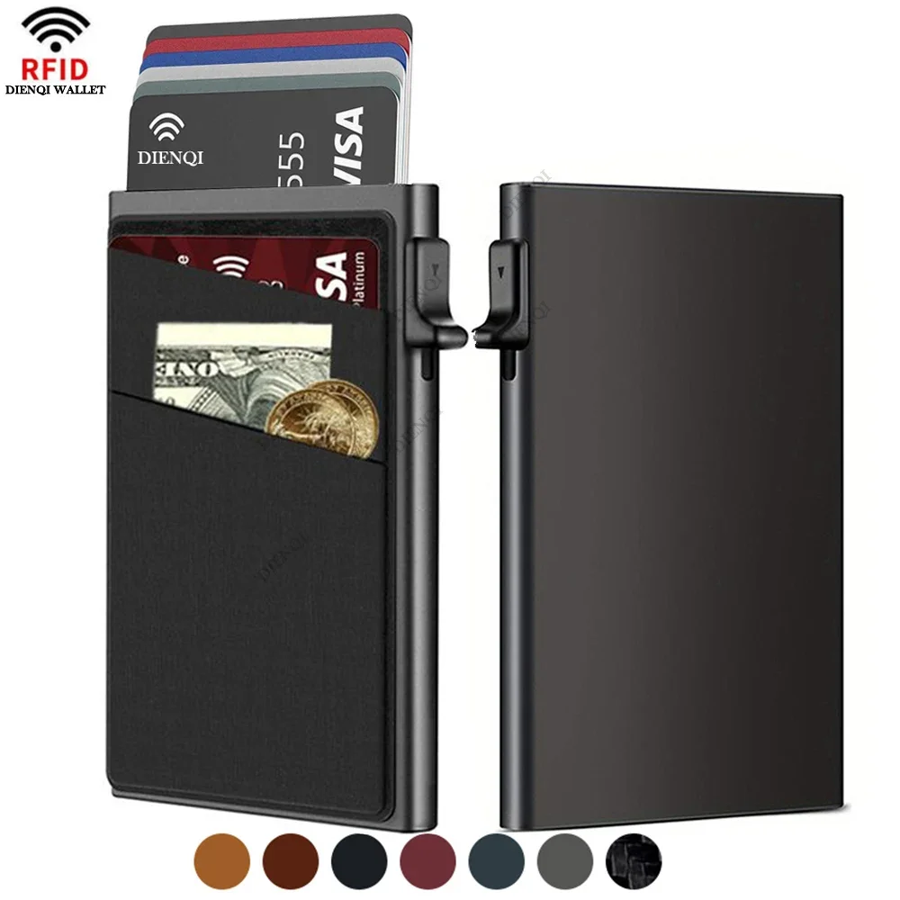 Passport Holder Rfid - RFID Business Kreditkarte Halter Männer Brieftaschen