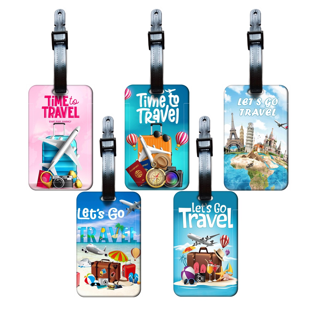 Travel Accessories Unique - Reisegepäckanhänger für Damen und Herren, Klassischer