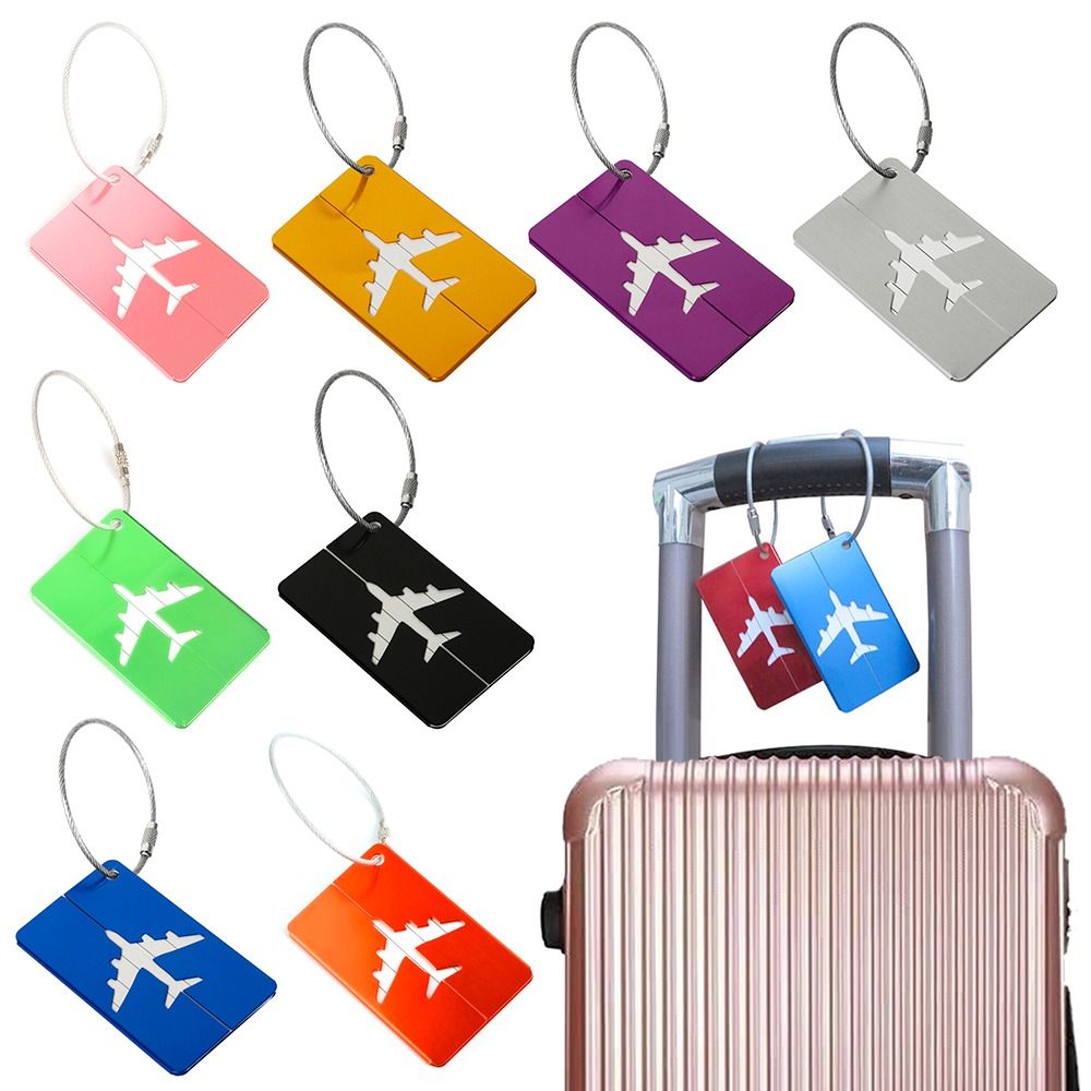 Travel Accessories Kmart - Aluminium Reisegepäck anhänger wieder verwendbare Koffer