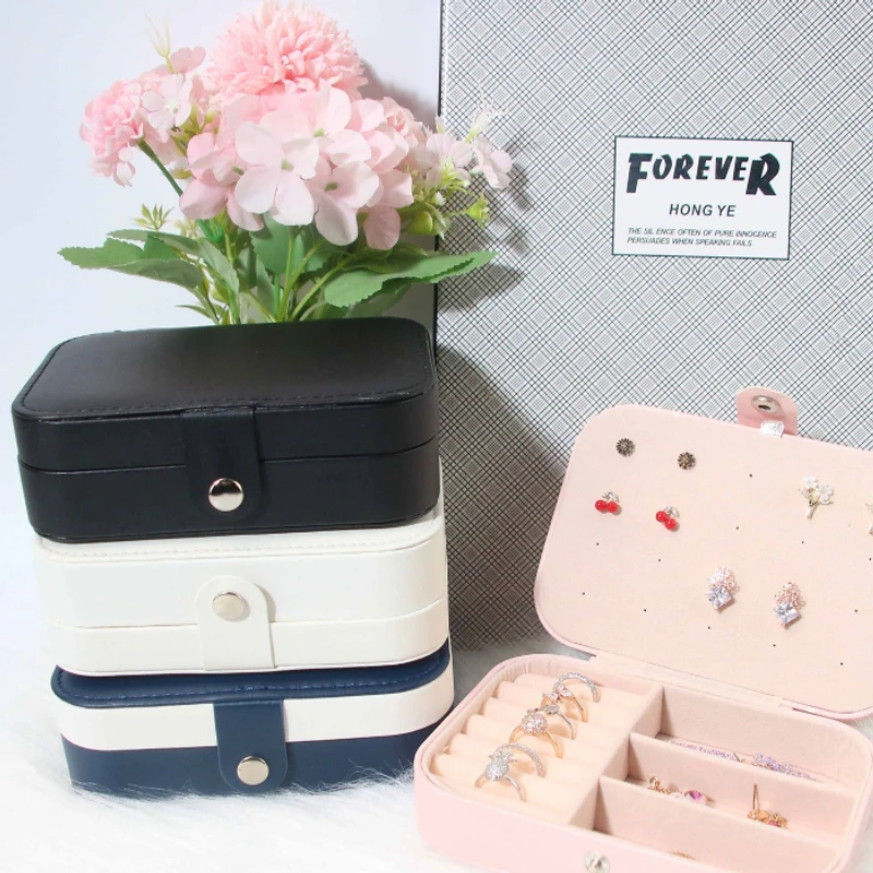 Accessories Travel Jewelry Box - 1 Stück Tragbare Schmuckbox mit Mehreren