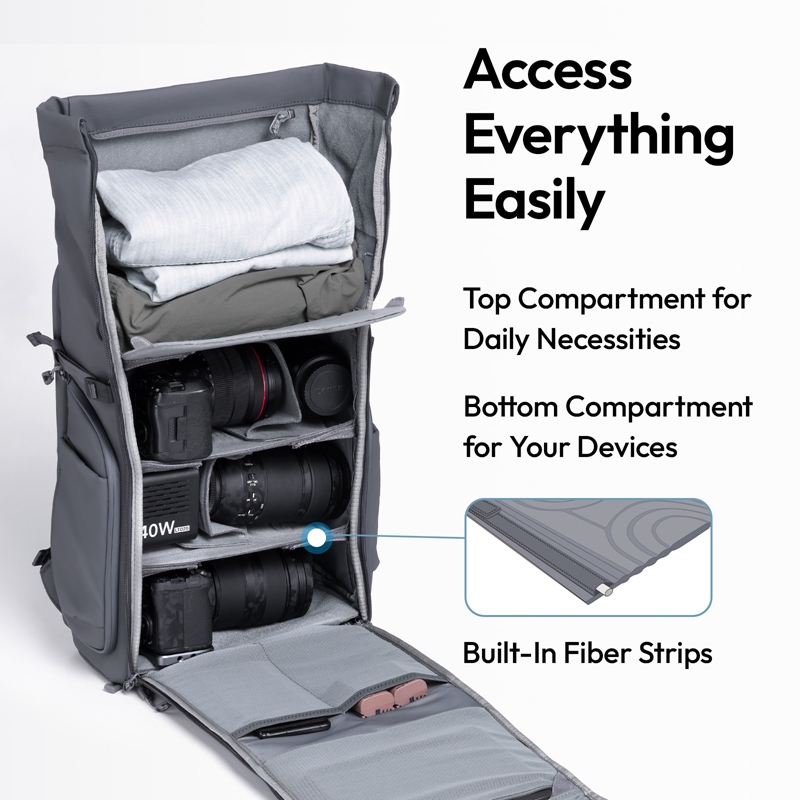 Ulanzi BP04 Hartschalen-Kamera – Travel Access Bewertung und Preis