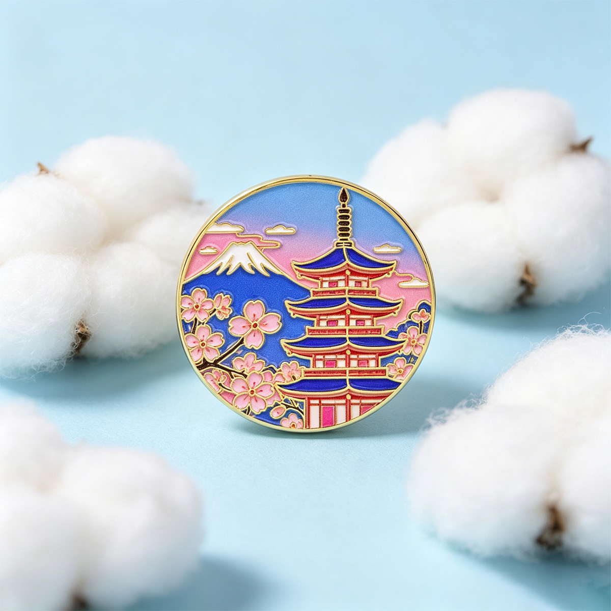 Japanische Kirschblüten-Emaill – Travel Accessories Jewelry Bewertung und Preis