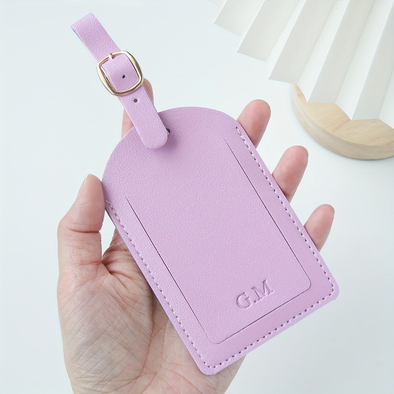 1 Stück Gepäckanhänger mit ind – Travel Accessories Personalised Bewertung und Preis