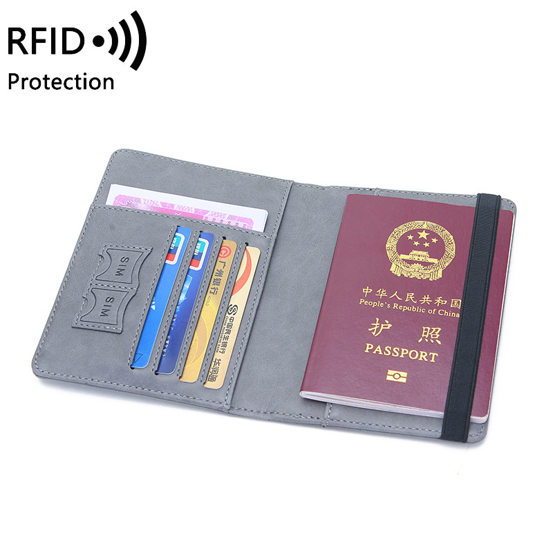Unisex-Reisepasshülle aus PU-L – Passport Holder Rfid Bewertung und Preis