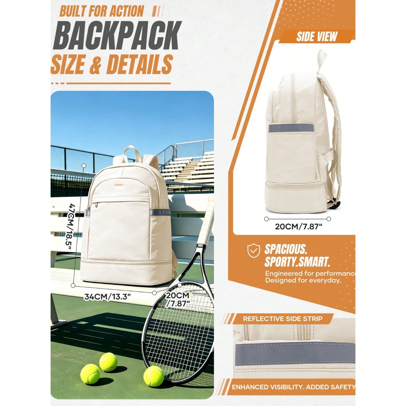 Lässiger Damenrucksack, minima – Shoe Bag Travel Bewertung und Preis
