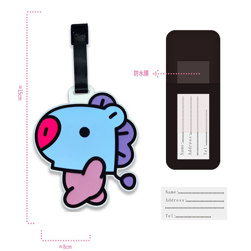 BT21 Cartoon-Schlüsselanhänger – Travel Accessories Unique Bewertung und Preis