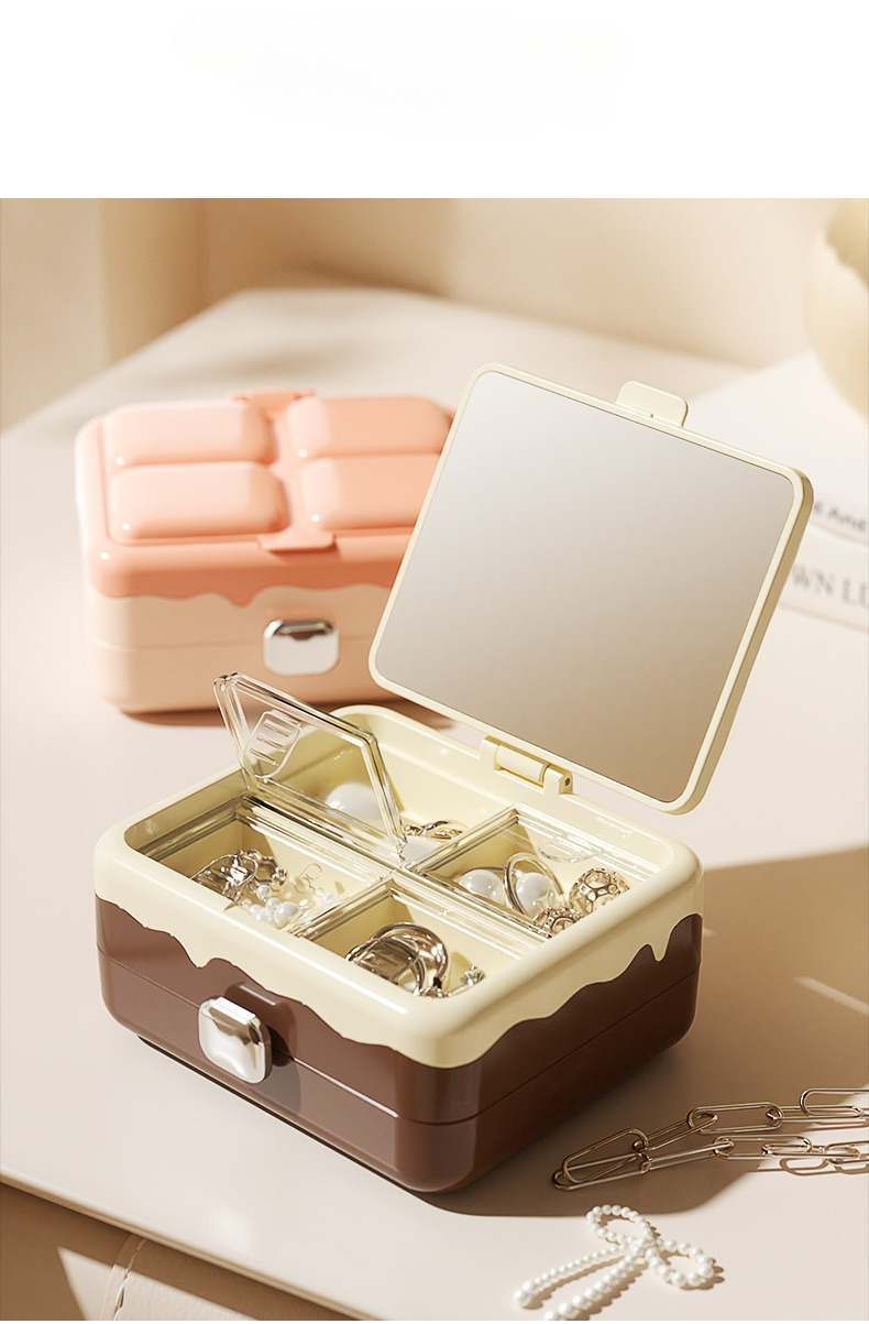 Tragbarer Schmuck-Organizer, M – Accessories Travel Jewelry Box Bewertung und Preis
