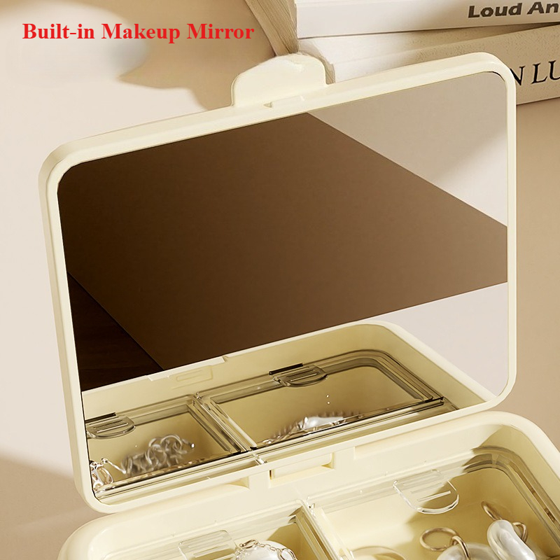 Tragbarer Schmuck-Organizer, M – Accessories Travel Jewelry Box Bewertung und Preis