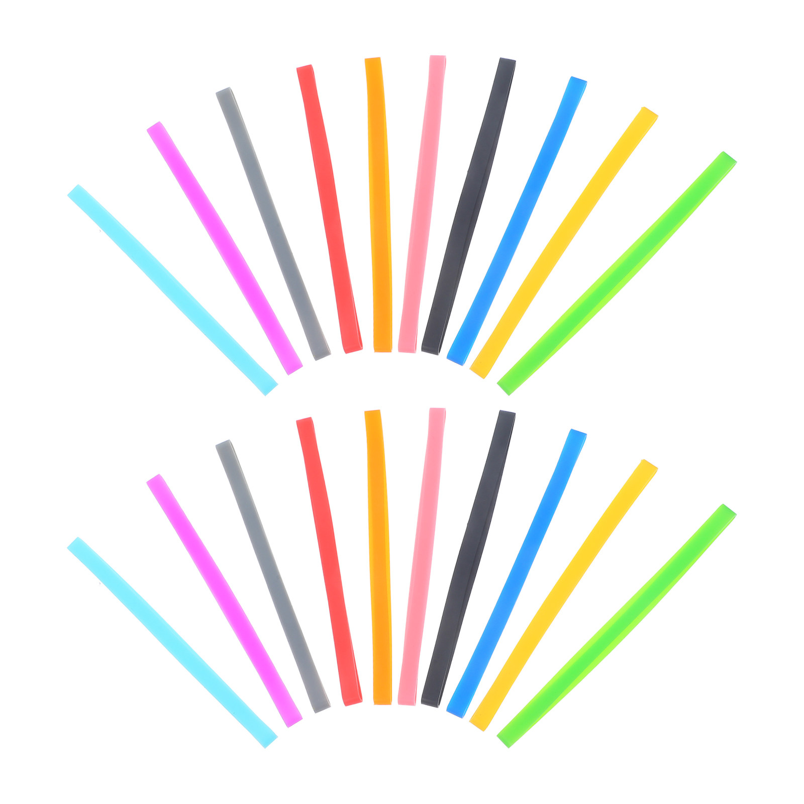 20 Stück Bunte Gummibänder, Zu – Travel Notebook Journal Bewertung und Preis
