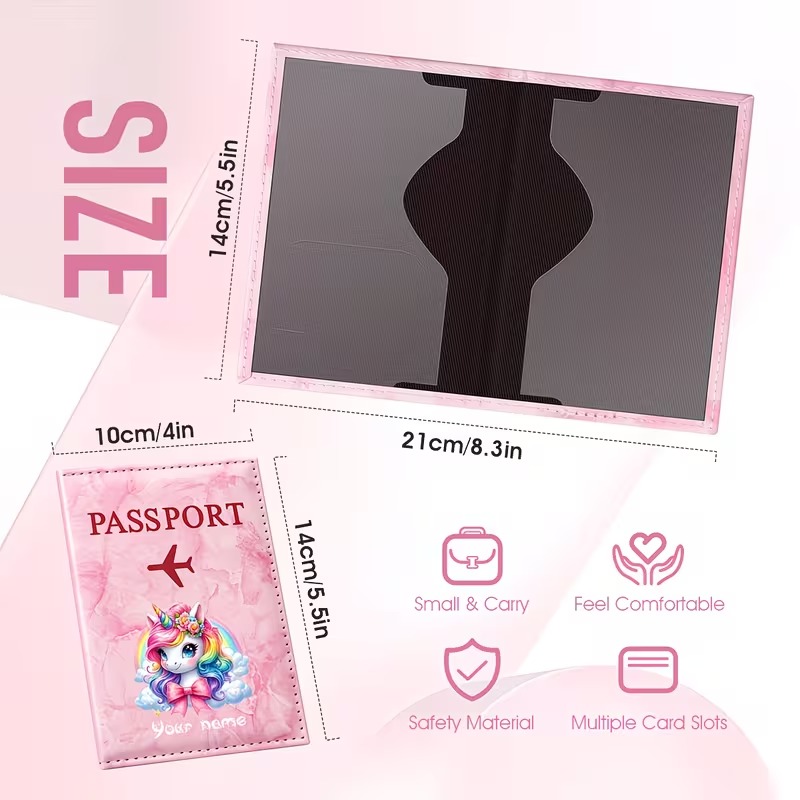 Personalisierter PU-Passhalter – Travel Accessories Personalised Bewertung und Preis