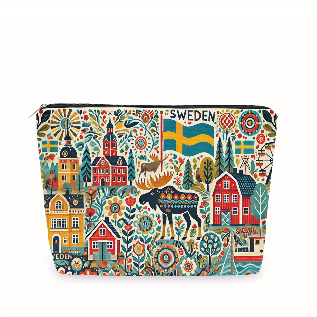 Eine Make-up-Tasche mit Schwed – Travel Accessories Jewelry Bewertung und Preis