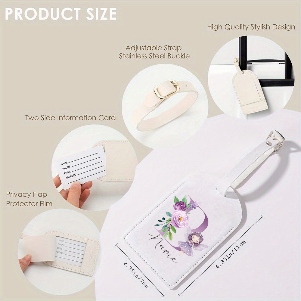 Personalisierter PU-Gepäckanhä – Travel Accessories Personalised Bewertung und Preis