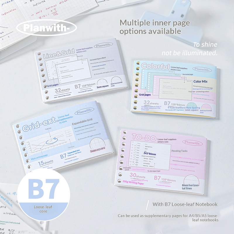 Planwith Mini B7 Loseblatt-Not – Travel Notebook Journal Bewertung und Preis