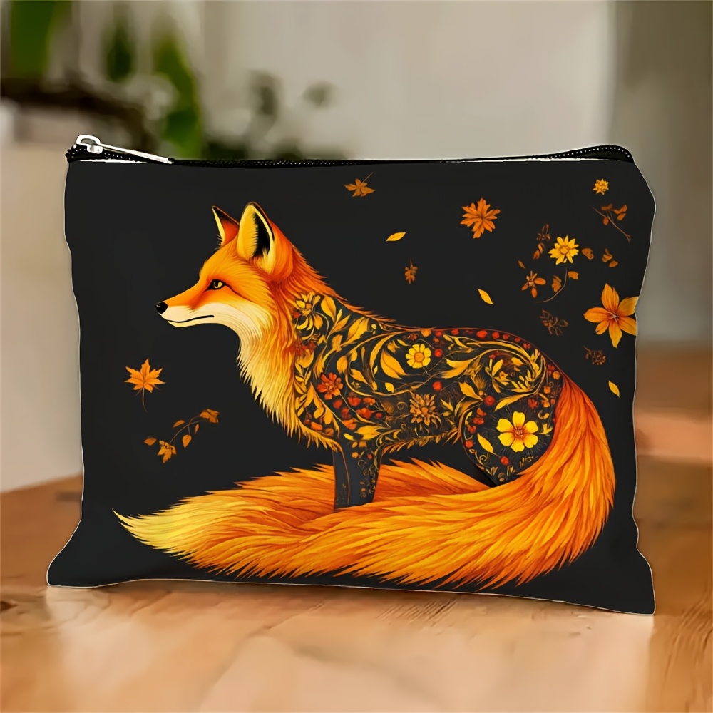 Eine Make-up-Tasche mit Fuchs- – Travel Accessories Jewelry Bewertung und Preis