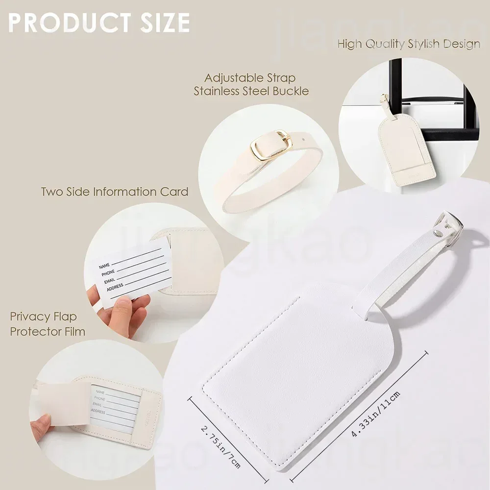Personalisierter PU-Gepäckanhä – Travel Accessories Unique Bewertung und Preis