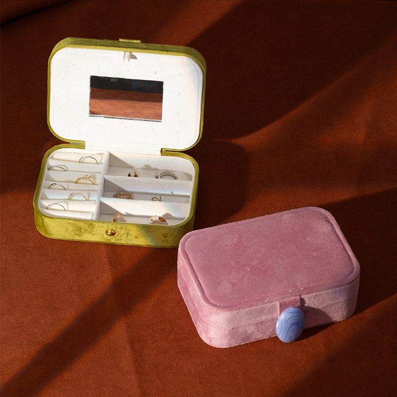 Morandis Samt-Schmuckkästchen  – Accessories Travel Jewelry Box Bewertung und Preis