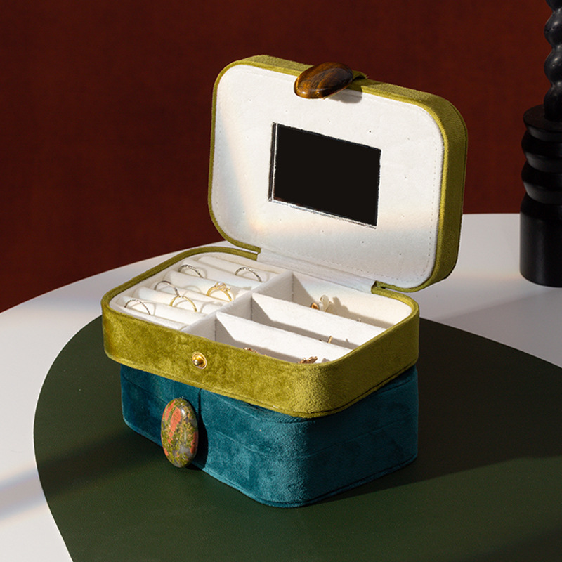 Morandis Samt-Schmuckkästchen  – Accessories Travel Jewelry Box Bewertung und Preis